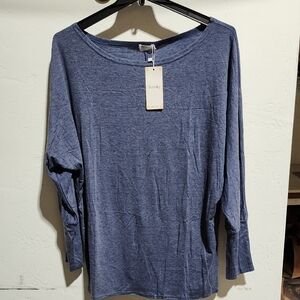 Women's Blue Top,L,New